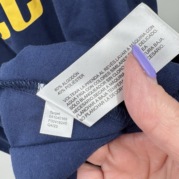 Prince Pickleball T-Shirt Mens L Unisex Navy Blue Short Sleeve Crewneck Athletic - Picture 5 of 7